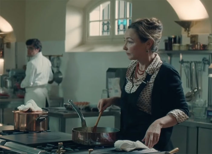 Haute Cuisine woman character cooking