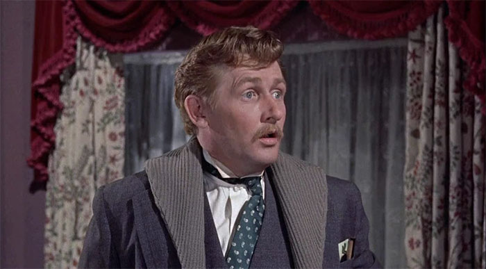 Alan Young looking surprised 