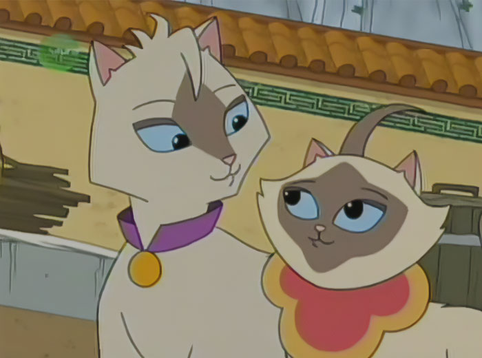 Sagwa, The Chinese Siamese Cat cartoon with Sagwa and Dongwa