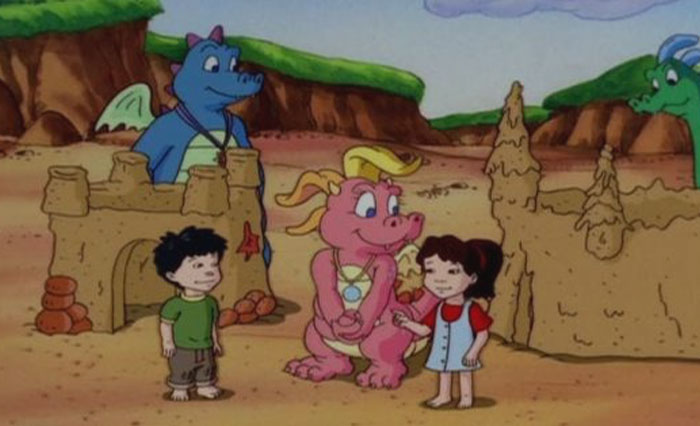 Dragon Tales cartoon with Emmy and Ord