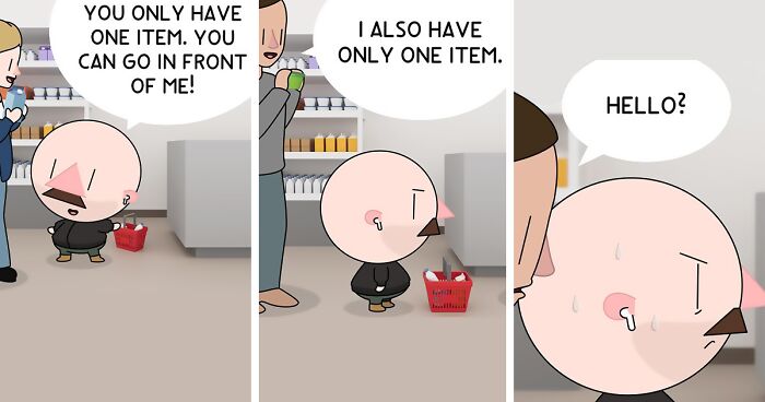 30 New Comics By Mesut Kaya Illustrating Funny And Sometimes Awkward Life Situations