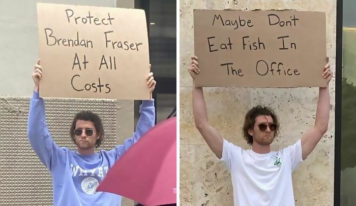 30 Times ‘Dude With Sign’ Did Everyone A Public Service And Protested Against Annoying Everyday Things (New Pics)