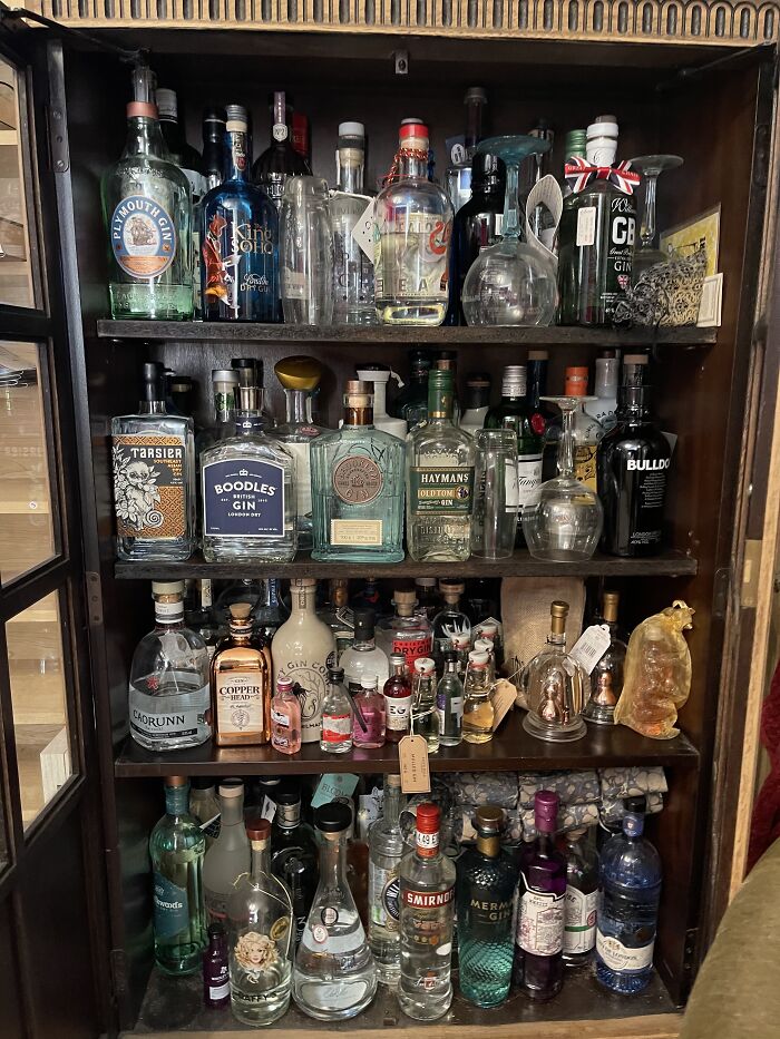 Gin - Here Is My Gin Cabinet