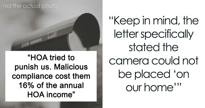 Person Maliciously Complies With HOA Rules, Ends Up Costing Them 16% Of The HOA Income