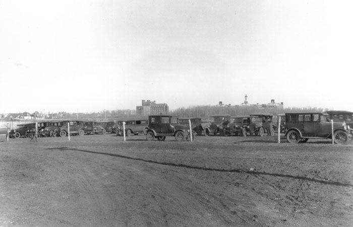 University Parking Lot, 1923