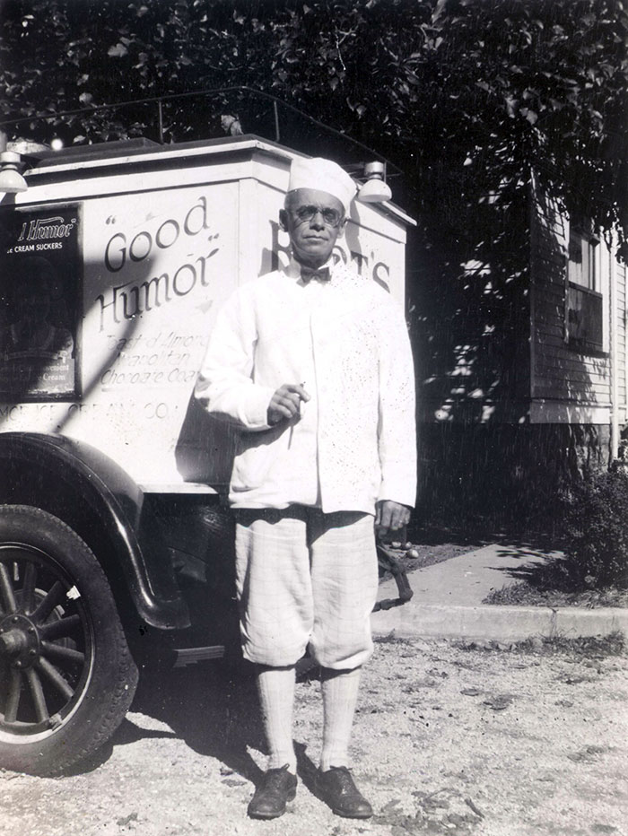 Youngstown, Ohio Confectioner. Harry B. Burt Filed The First Patent For His Signature Method Of Chocolate-Coating His "Good Humor" Ice Cream Bars
