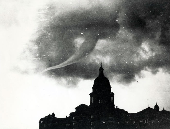 Tornado Over The Capitol In 1922, May 
