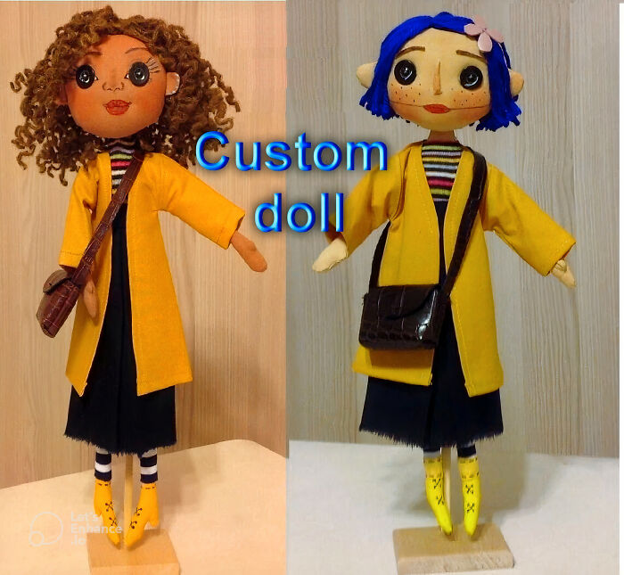 I Handmake Custom Coraline Dolls (10 Pics)