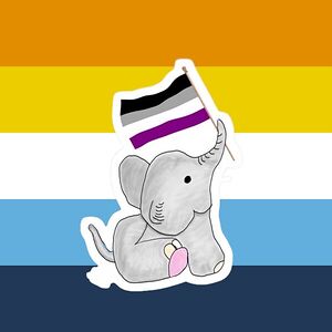 Asexual Zelephant (They/Them)