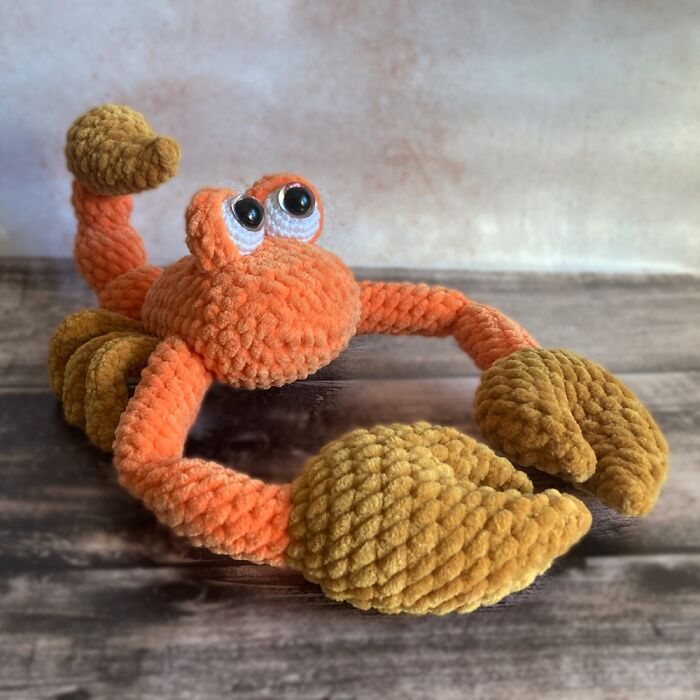 My Cute Knitted Scorpion
