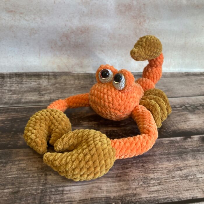 My Cute Knitted Scorpion