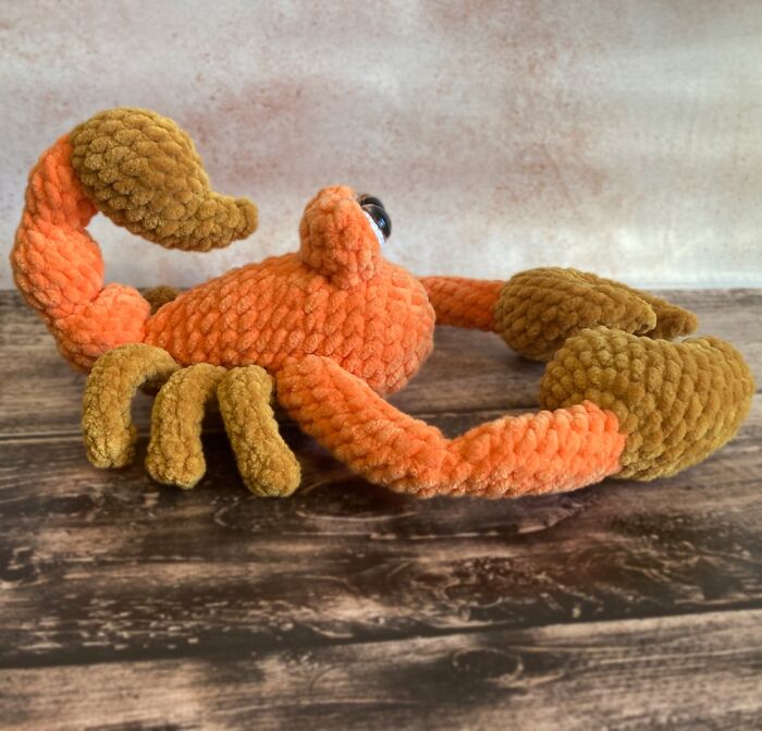 My Cute Knitted Scorpion