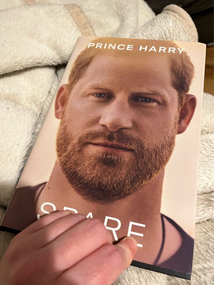 Prince Harry’s!! He’s A Pretty Good Writer Actually, I Finished This In Leas Than A Week!