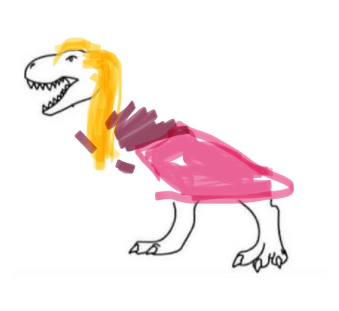 Regina George The Dinosaur
