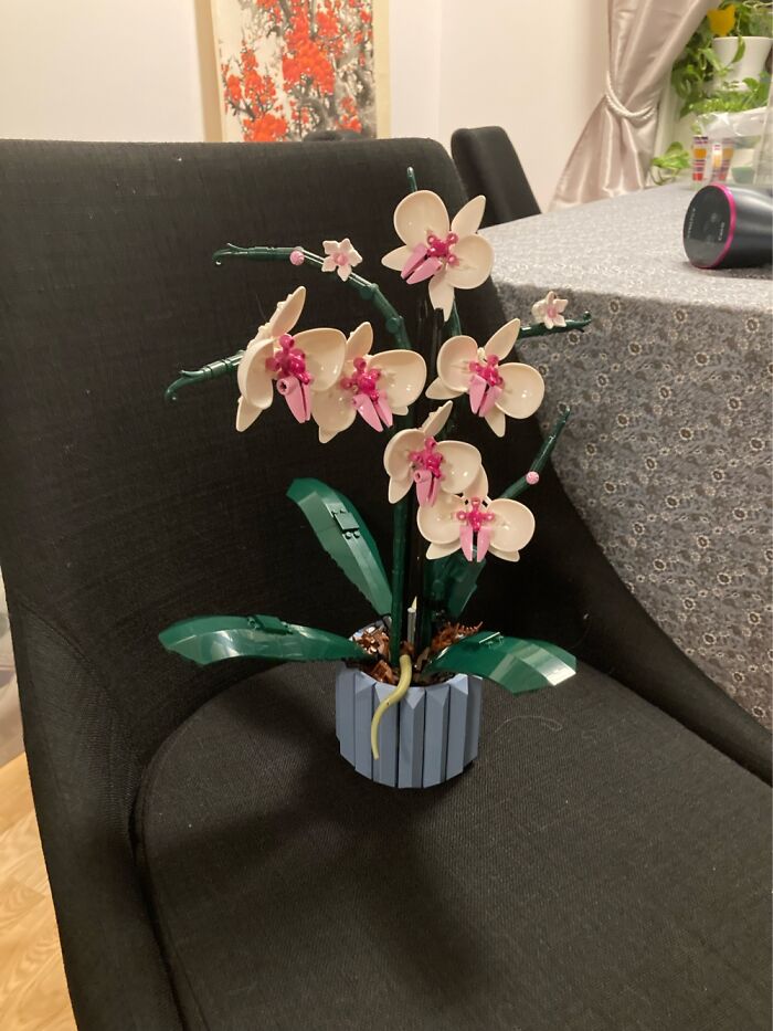 That My Lovely Orchid Is Made Out Of LEGO