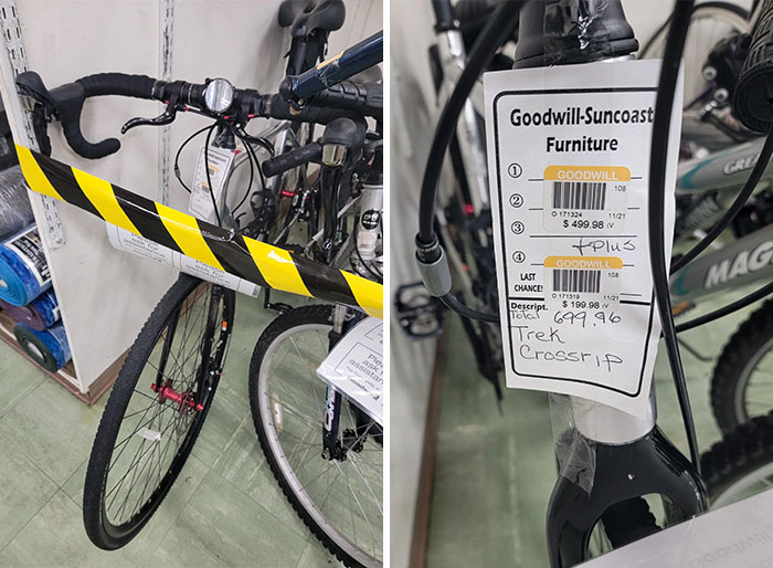 Goodwill Thought It Was Priced Too Low $199, So They Added A Second $499 Tag