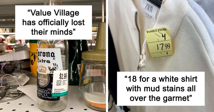 People Call Out Thrift Store Scams By Sharing The Most Ridiculously Priced Items