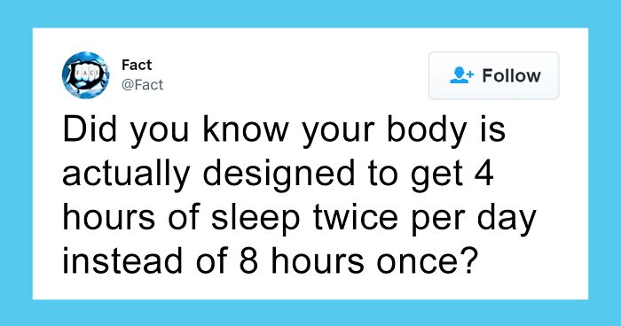 The ‘Fact’ Twitter Page Drops The Most Intriguing And Sometimes Uncomfortable Truths About Life And Here Are 40 Of Them