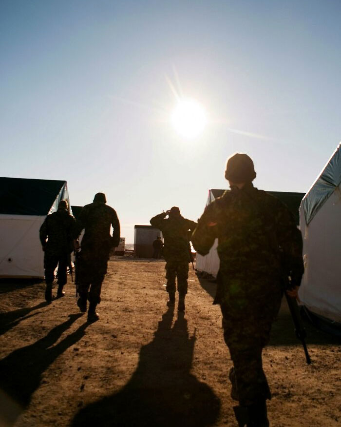 Taken At Midnight While I Was Working In The Arctic During The Summer Of 2010