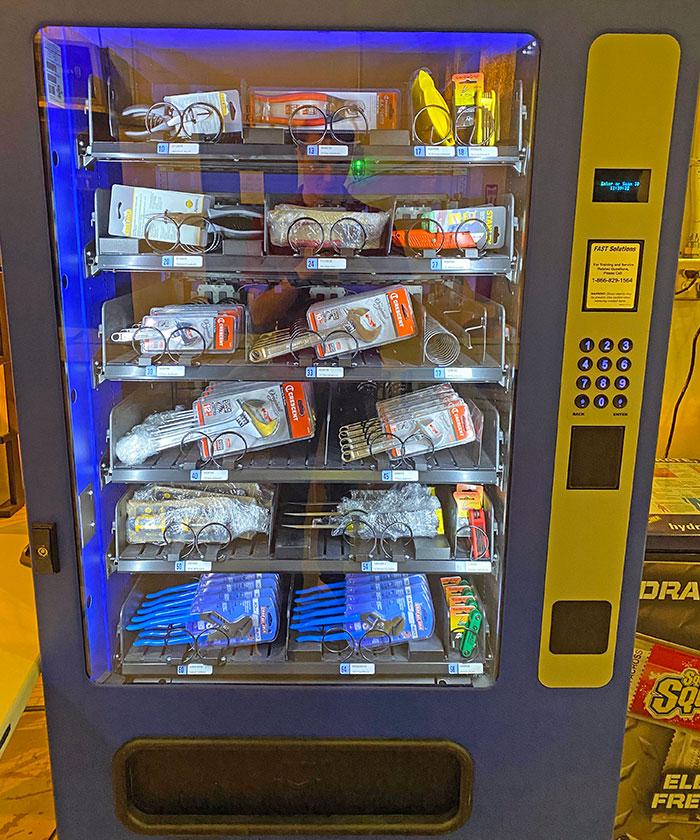 There’s A Vending Machine For Tools Where I Work