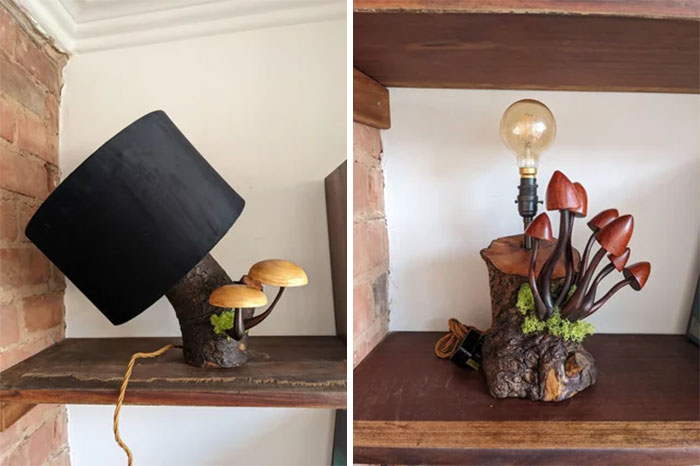 What Do You Think Of These Mushroom Lamps I've Been Making Recently?