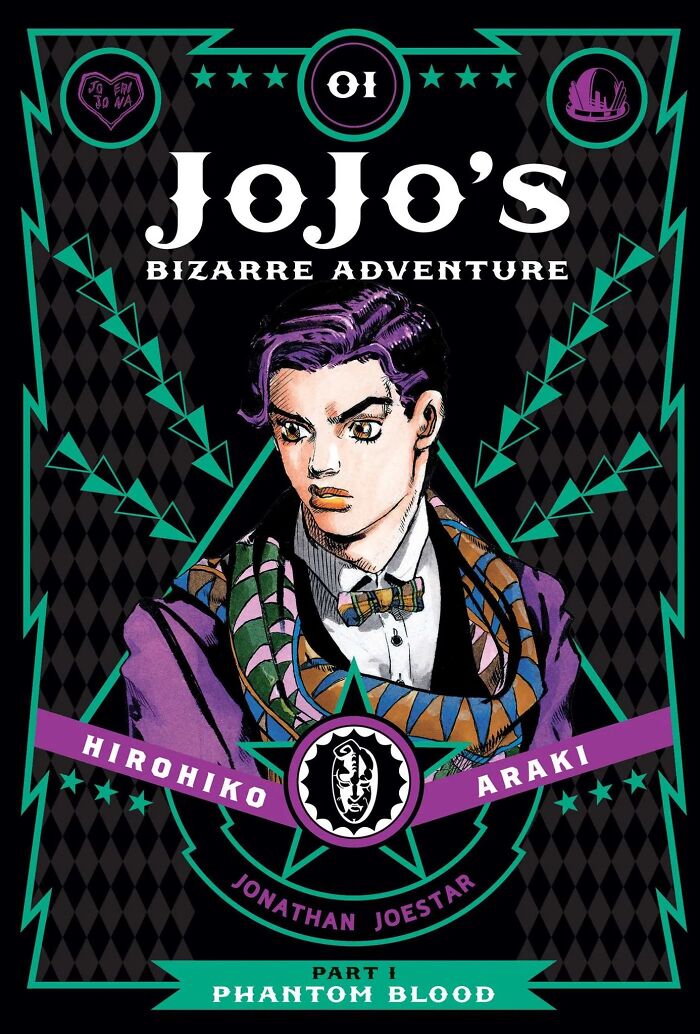 Manga cover for "JoJo's Bizarre Adventure"