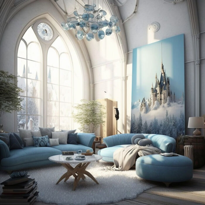 Frozen Living Room