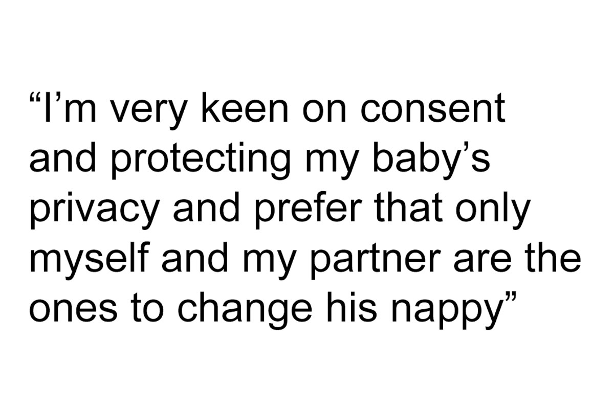 “I’m Very Keen On Consent And Protecting My Baby’s Privacy” Mom Is Mad