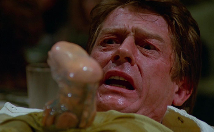 John Hurt death scene in movie Spaceballs