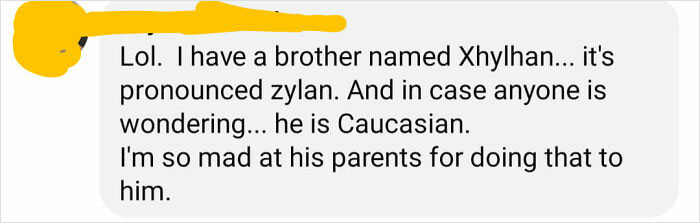 Found In The Comments Of An Article About Gen Alpha Names