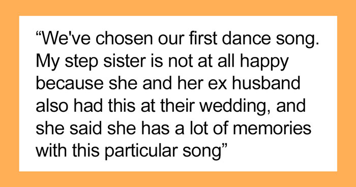 Woman’s Husband Can’t Remember His Wife After Being In A Wreck, Her Half-Sister Still Refuses To Choose Another Song For Her Wedding Other Than Theirs