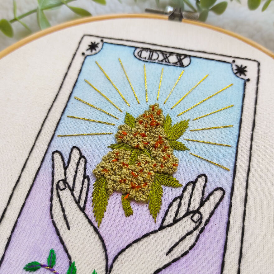 I Proudly Finished This 3D Embroidery