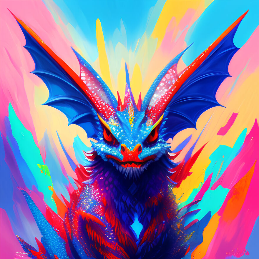 I Made These Dragons With Ai