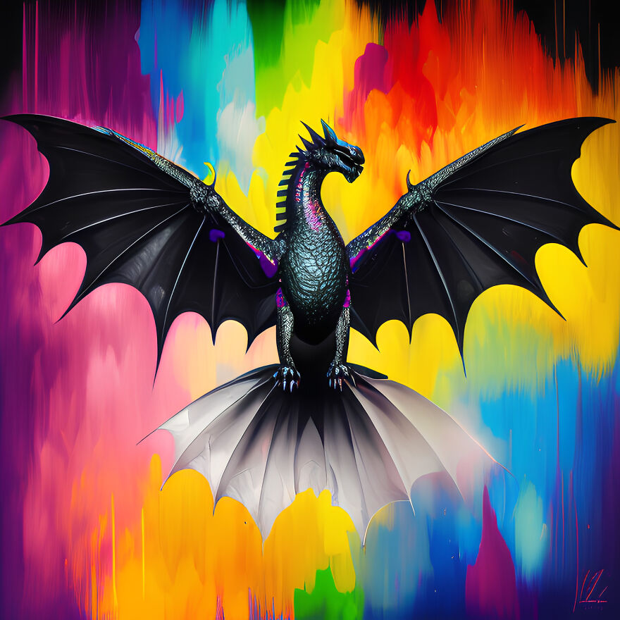 I Made These Dragons With Ai