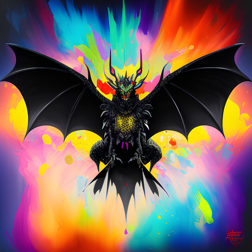 I Made These Dragons With Ai