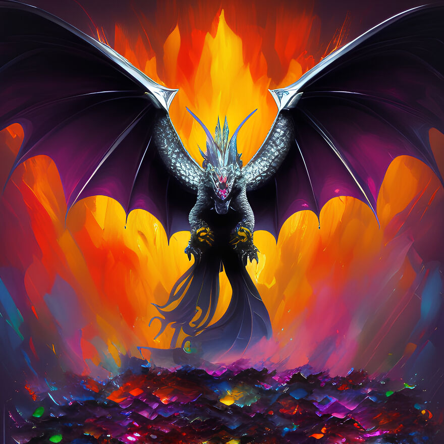 I Made These Dragons With Ai