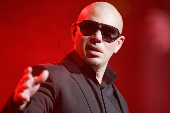 Photo of Pitbull during his perfoamnce