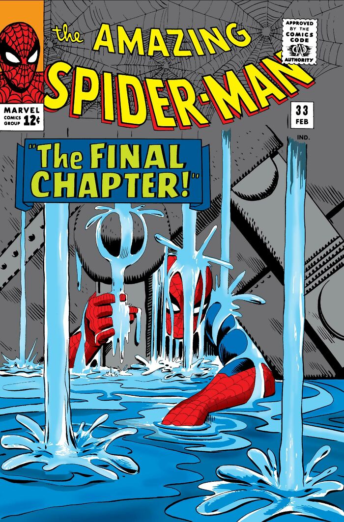 Picture of comics cover or The Amazing Spider-Man The Final Chapter