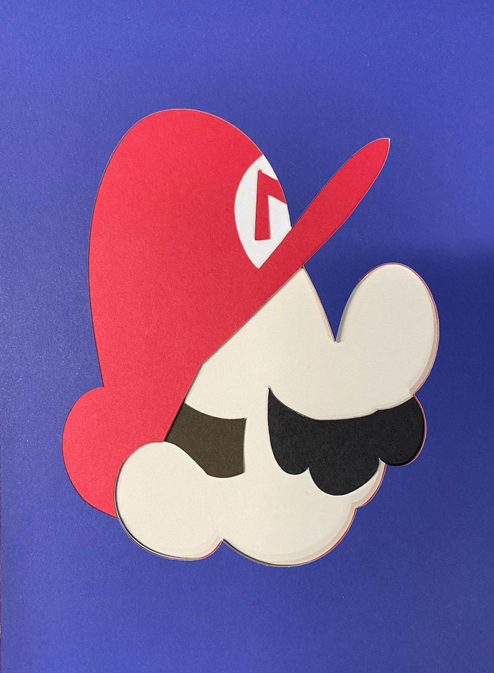 Mario Crew Papercraft