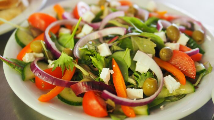 Colorful Fresh Salad 