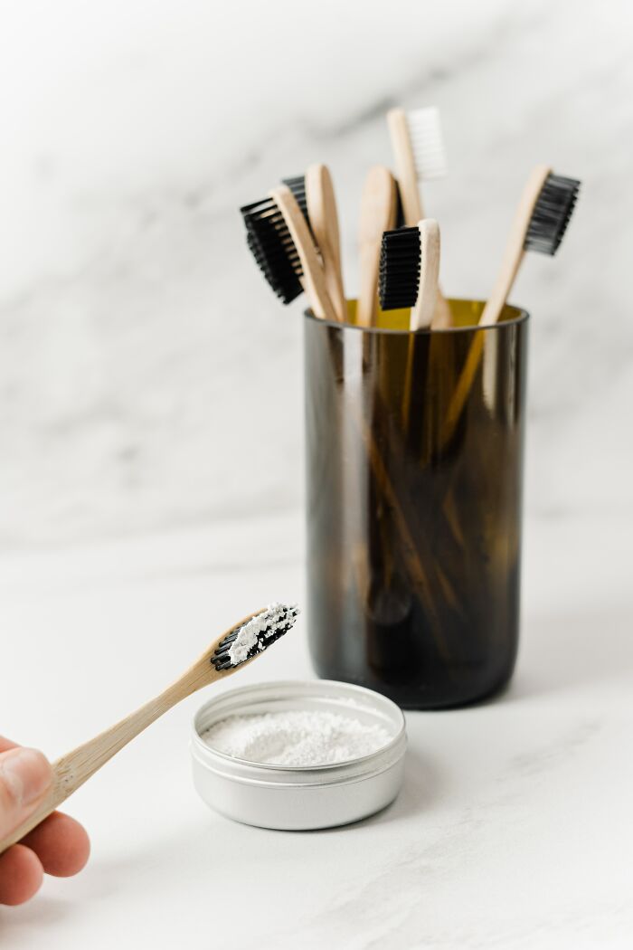 Toothbrushes and Dry Toothpaste 