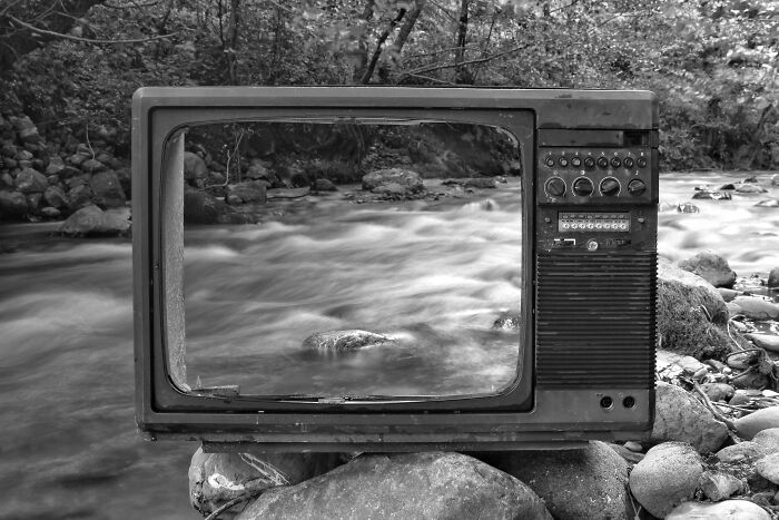 Picture of old tv