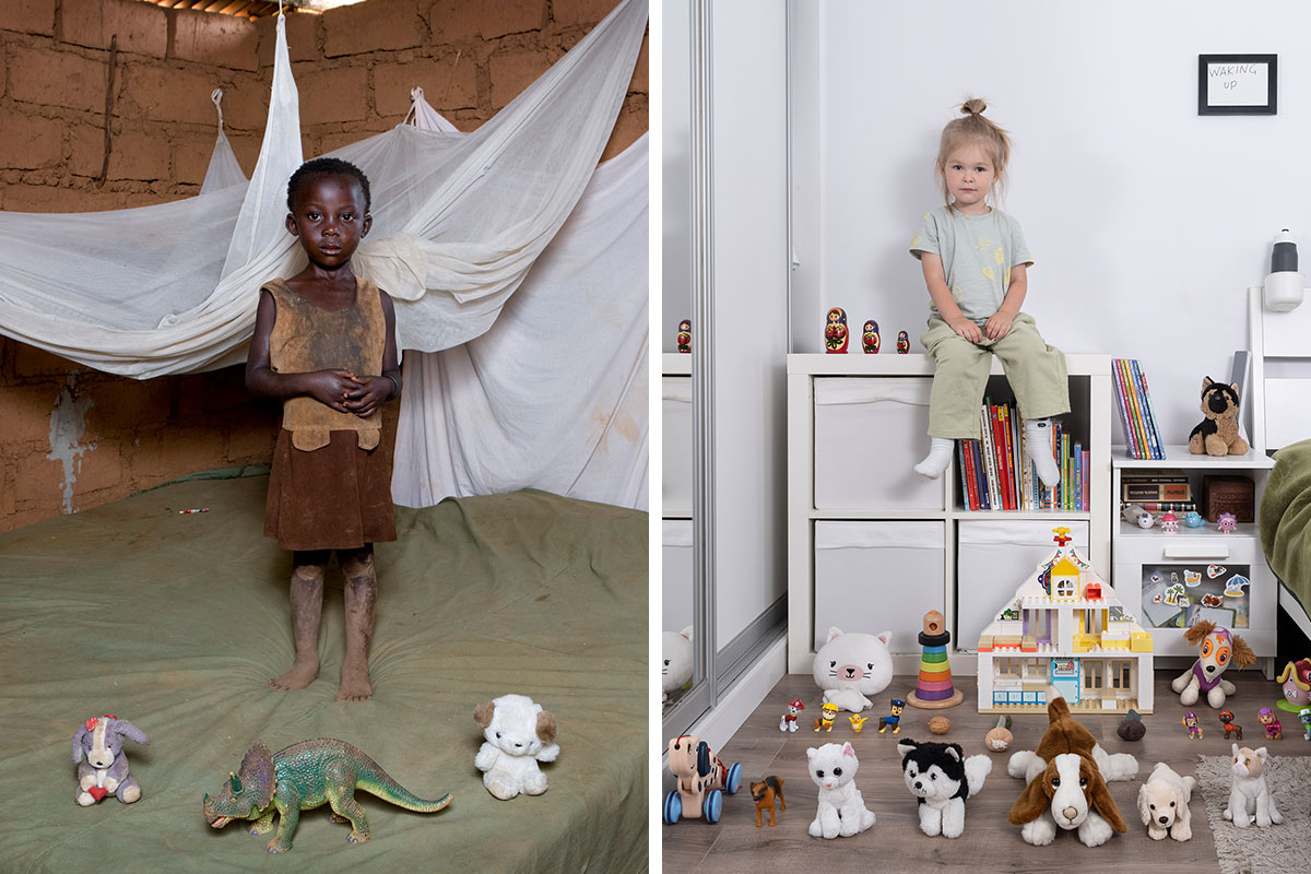 Photography Series “Toy Stories” Showcases Children From Different Places In The World And Their Toy Collections (30 Pics)