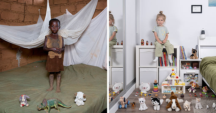 The Series “Toy Stories” Focuses On Children Around The World Showcasing Their Toy Collections (30 Pics)