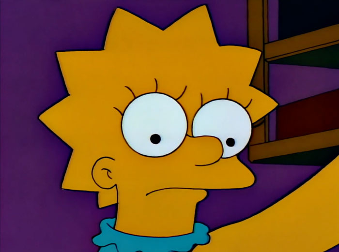 Lisa is upset 