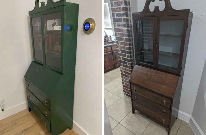Before And After: Green Secretary