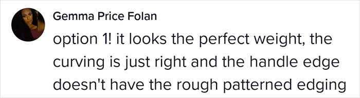 Woman Asks People Which Spoon Out Of These 2 They'd Choose, Sparks An Intense Debate Online Woman Asks People Which Spoon Out Of These 2 They'd Choose, Sparks An Intense Debate Online