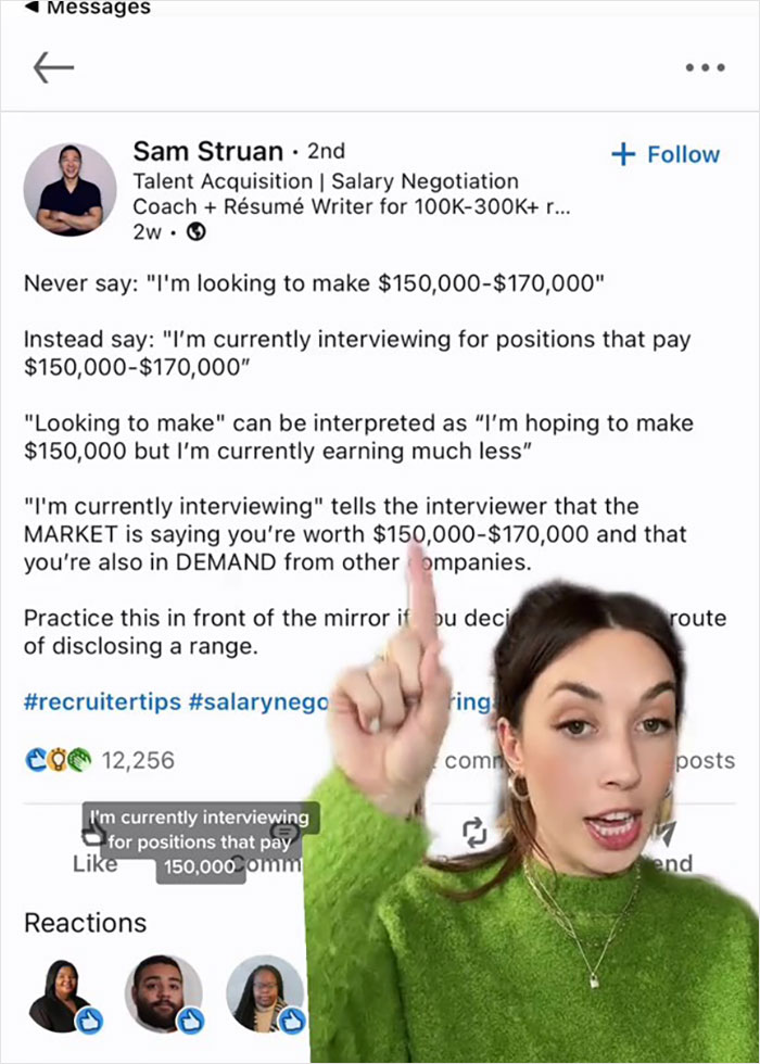 LinkedIn Post Goes Viral For Pointing Out That How You Phrase Your Salary Expectations Gives A Different Impression To The Recruiter