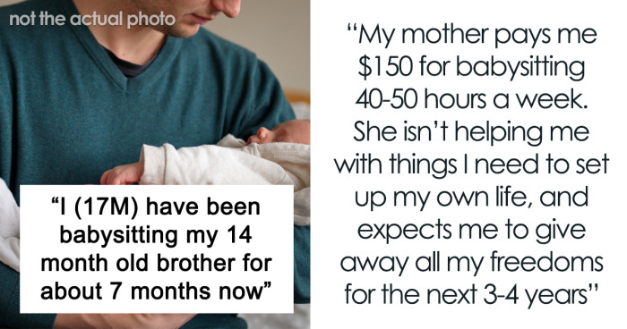 Teenager Is Expected To “Give Up His Freedom” Until He’s 21 To Take Care Of His Baby Brother