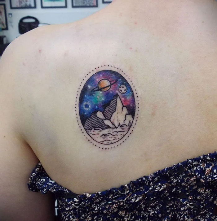 My Cute Little Space Landscape - By Cynthia At Alchemy Hawthorn, Vic Aus